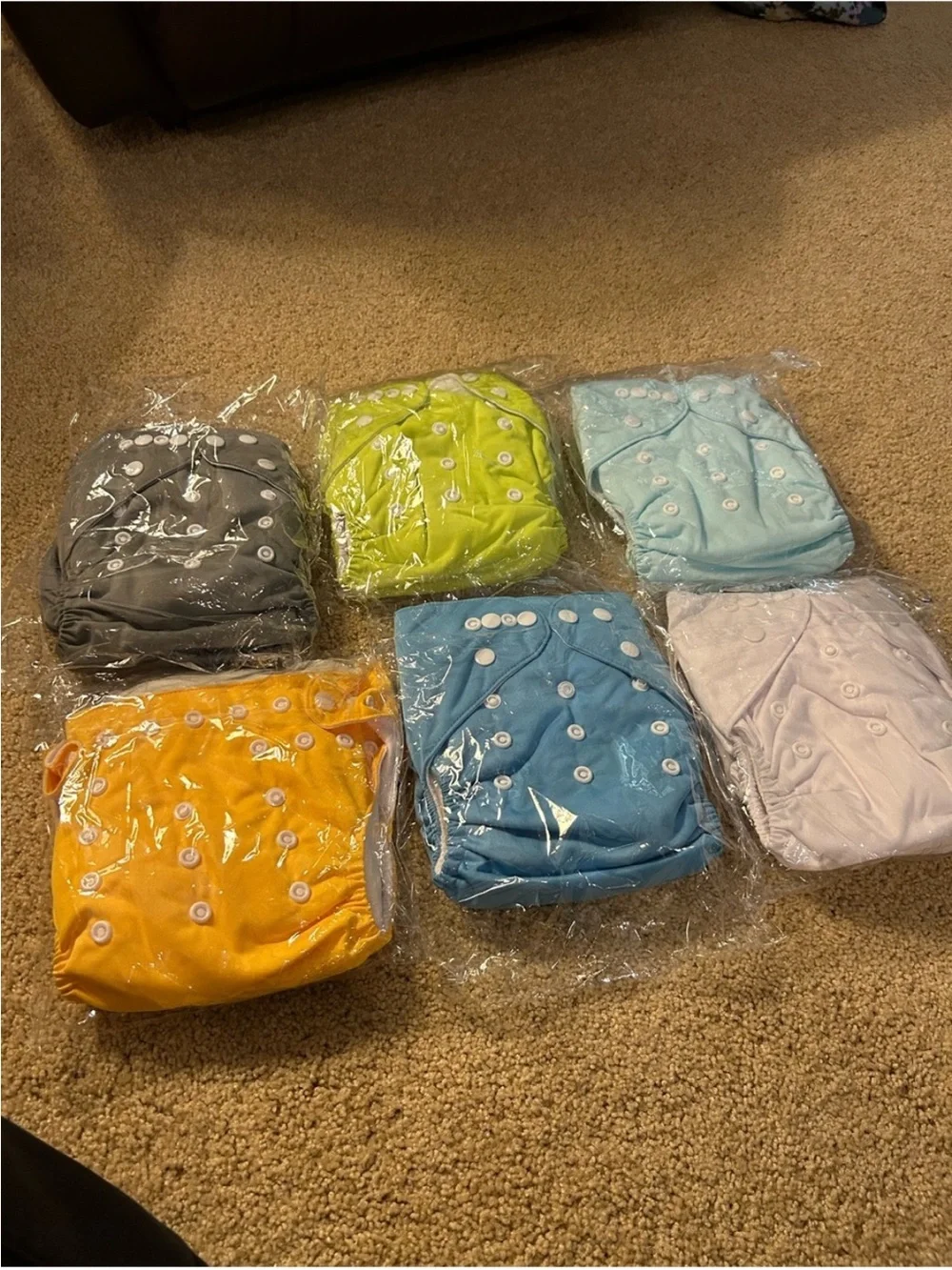 Alvababy Reusable Cloth Diaper Pack - Assorted Colors